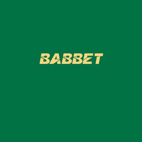 Logo da BABBET