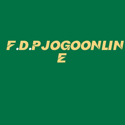 Logo da F.D.PJOGOONLINE